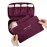 Wowlife Fashion Portable Multi-Functional Travel Organizer Cosmetic Make-up Bag Luggage Storage Case Bra Underwear Pouch (Wine Red)