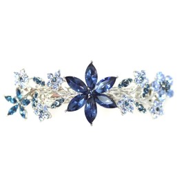 Faship Gorgeous Navy Blue Crystal Barrette Faship Gorgeous Navy Blue Crystal Barrette