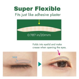 D-UP Wonder Eyelid Tape Waterproof Eyelid Stickers, 120 Pc, Invisible Blend Double Eyelid Lift Strips for Droopy Eyes, Japanese Instant Natural Eye Lid Eye Makeup, One Sided Adhesive D-UP Wonder Eyelid Tape Waterproof Eyelid Stickers, 120 Pc, Invisible Blend Double Eyelid Lift Strips for Droopy Eyes, Japanese Instant Natural Eye Lid Eye Makeup, One Sided Adhesive
