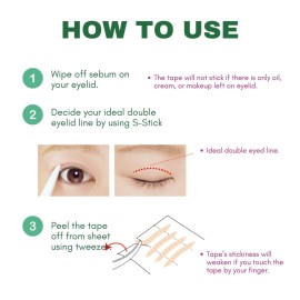 D-UP Wonder Eyelid Tape Waterproof Eyelid Stickers, 120 Pc, Invisible Blend Double Eyelid Lift Strips for Droopy Eyes, Japanese Instant Natural Eye Lid Eye Makeup, One Sided Adhesive D-UP Wonder Eyelid Tape Waterproof Eyelid Stickers, 120 Pc, Invisible Blend Double Eyelid Lift Strips for Droopy Eyes, Japanese Instant Natural Eye Lid Eye Makeup, One Sided Adhesive