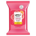 Yes To Grapefruit Brightening Facial Wipes, 30 Count, Cleanse & Brighten Skin
