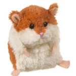 Ganz Brown & White Plush Lil\' Hamster