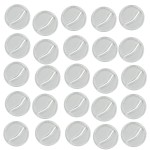 LITKO Paper Miniature Bases | Slotted Paper Figure Holder | Compatible with Dungeons and Dragons | Game Card Stands (3mm Clear Acrylic, 20mm)