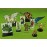 LITKO Paper Miniature Bases | Slotted Paper Figure Holder | Compatible with Dungeons and Dragons | Game Card Stands (3mm Clear Acrylic, 25mm)