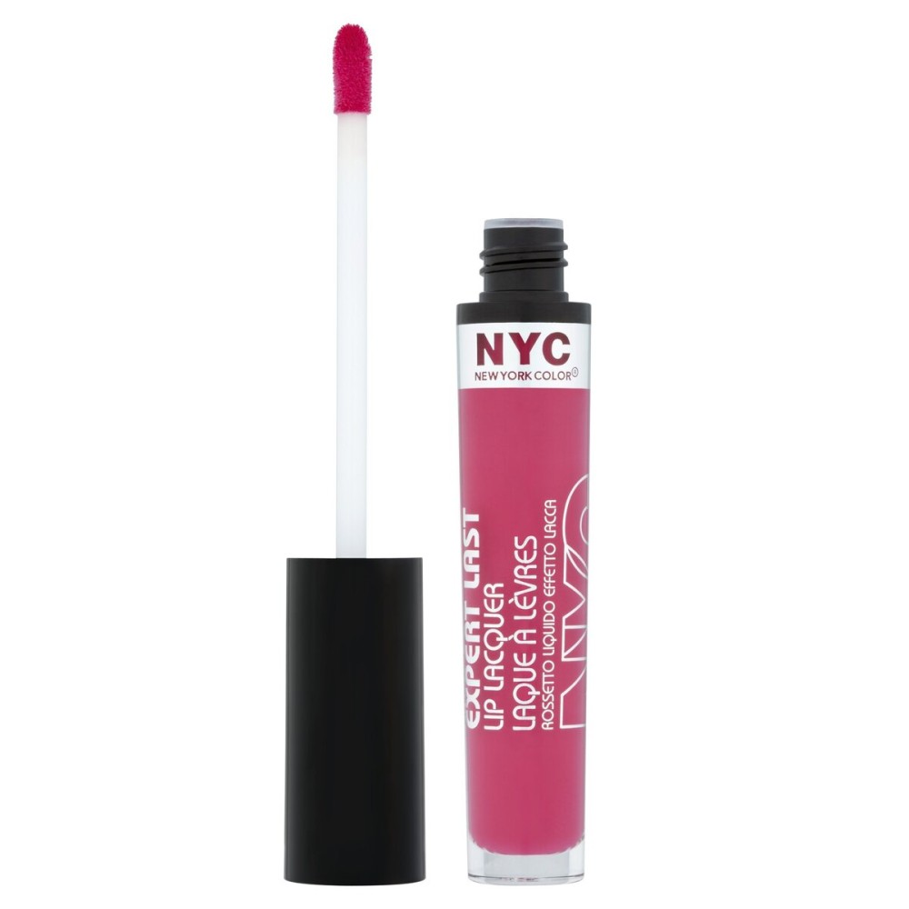 N.Y.C. New York Color Expert Last Lip Lacquer, Fidi Fuchisia, 0.15 Fluid Ounce N.Y.C. New York Color Expert Last Lip Lacquer, Fidi Fuchisia, 0.15 Fluid Ounce