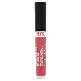 N.Y.C. New York Color Expert Last Lip Lacquer, Big City Berry, 0.15 Fluid Ounce