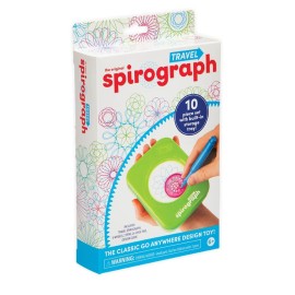 Spirograph Travel - Arts and Crafts, Travel Toys, Kids Toys, Art, Craft Supplies, Drawing Kit, Toddler Activities, Unleash Your Child Inner Artist, Ages 5+