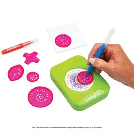 Spirograph Travel - Arts and Crafts, Travel Toys, Kids Toys, Art, Craft Supplies, Drawing Kit, Toddler Activities, Unleash Your Child Inner Artist, Ages 5+