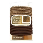 Scunci Elastics Brunette Color Match 18 Pieces 4mm