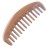 Breezelike Wide Tooth Hair Comb - Natural Detangling Wooden Comb for Curly Hair - No Static Sandalwood Comb for Women and Men