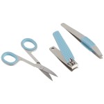 Urban Spa Get A Grip Trio Manicure and Pedicure Essentials Kit for Purse, Travel, Desk or Home