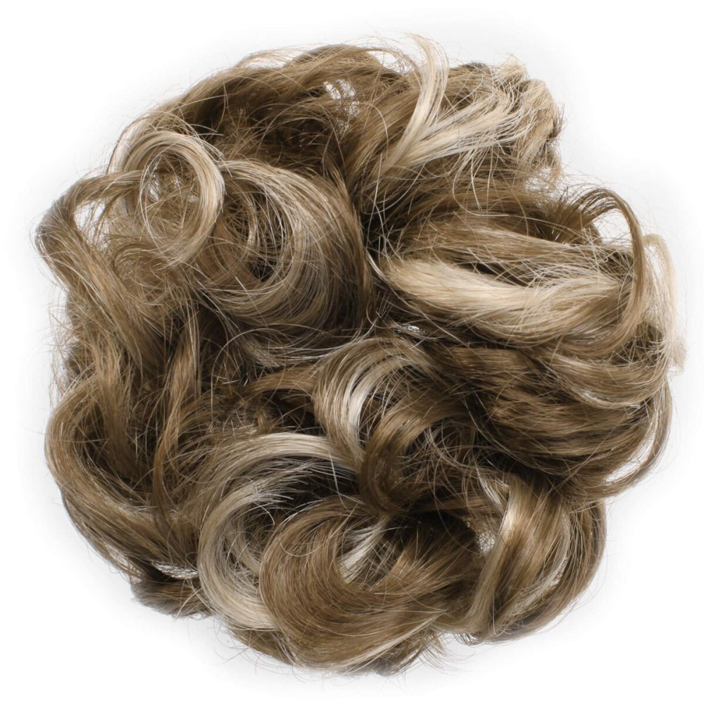 Onedor Ladies Synthetic Wavy Curly or Messy Dish Hair Bun Extension Hairpiece Scrunchie Chignon Tray Ponytail (12TT26) Onedor Ladies Synthetic Wavy Curly or Messy Dish Hair Bun Extension Hairpiece Scrunchie Chignon Tray Ponytail (12TT26)