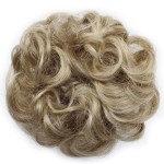 OneDor Ladies Synthetic Wavy Curly or Messy Dish Hair Bun Extension Hairpiece Scrunchie Chignon Tray Ponytail (15BT613)