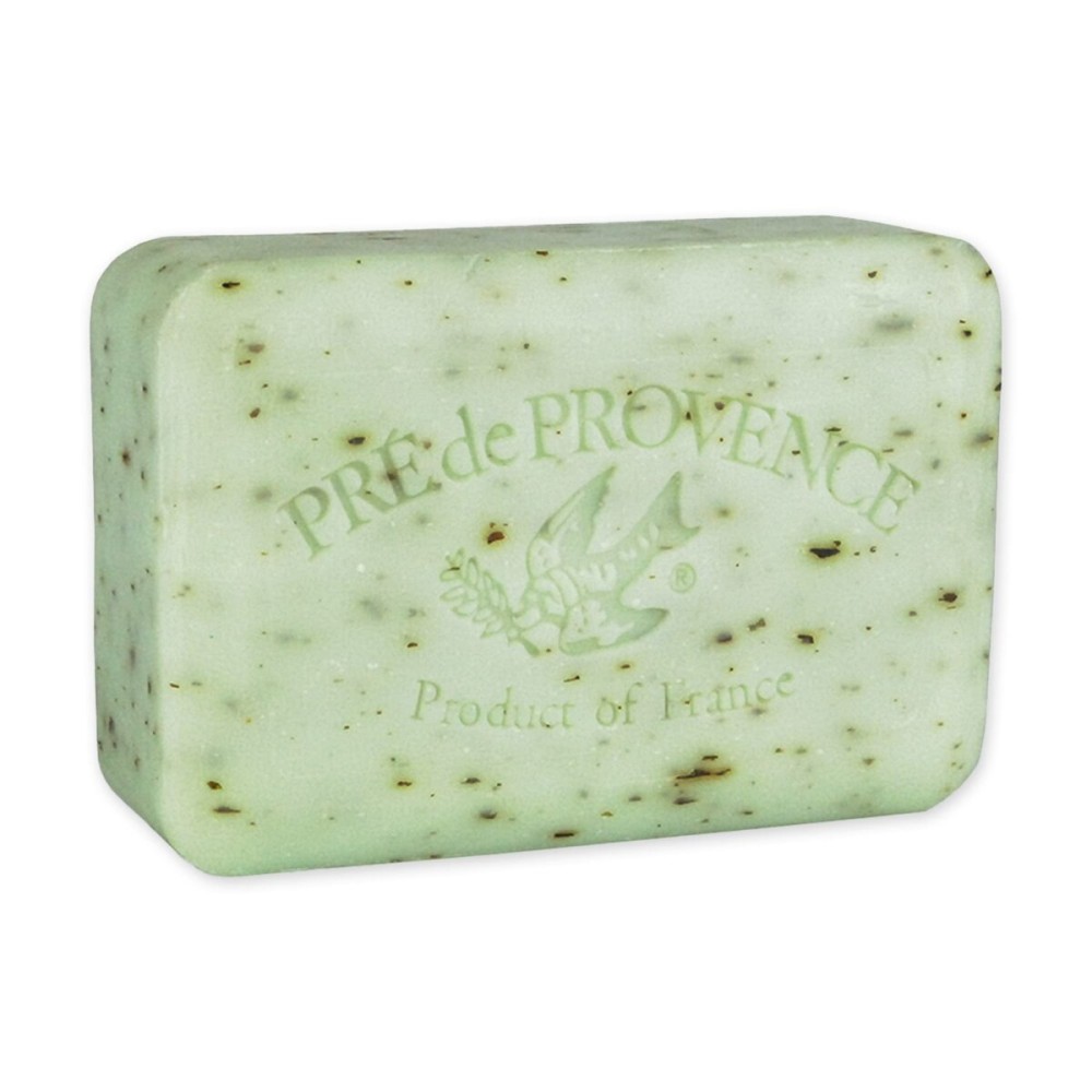 Pre de Provence Artisanal Soap Bar, Enriched with Organic Shea Butter, Natural French Skincare, Quad Milled for Rich Smooth Lather, 8.8 Ounce, Rosemary Mint