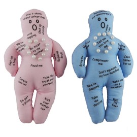 New Wife and New Husband Voodoo Doll - A Gag Gift for Brides
