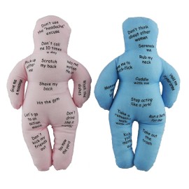 New Wife and New Husband Voodoo Doll - A Gag Gift for Brides