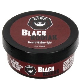 GIBS Grooming Black Kodiak Beard Balm Aid, 2 oz GIBS Grooming Black Kodiak Beard Balm Aid, 2 oz