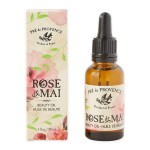 Pre de Provence Versatile, Radiant, Massage Dry Body Oil - Rose De Mai, 1.0 Fl Oz