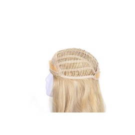 Onedor 22 Semi Curly Hair Women Ladies 3/4 Half Wig Premium Japanese Synthetic fibers Wigs with Secured Mesh Head Cap (R21T) Onedor 22 Semi Curly Hair Women Ladies 3/4 Half Wig Premium Japanese Synthetic fibers Wigs with Secured Mesh Head Cap (R21T)