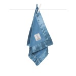 Little Giraffe Baby Blanket - Luxe Soft Blanket with Satin Trim - Baby Stroller Blanket - Newborn Baby Essentials & Baby Gifts - 17 x 17 - Cornflower