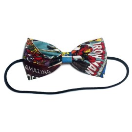 Super Heroes Hair Bows-sci Fi, Horror (Super Heroes Comics, Headband)