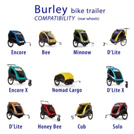 rear inner tube for Burley Bee Bike Trailer - 2 Child