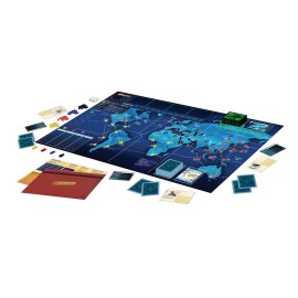 Pandemic Legacy Season 1 Board Game (Red) - Epic Year-Long Battle Against Deadly Diseases! Cooperative Strategy Game for Family Game Night, Ages 13+, 2-4 Players, 1 Hr Playtime, Made by Z-Man Games