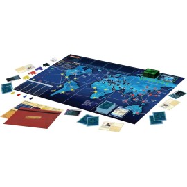 Pandemic Legacy Season 1 Board Game (Red) - Epic Year-Long Battle Against Deadly Diseases! Cooperative Strategy Game for Family Game Night, Ages 13+, 2-4 Players, 1 Hr Playtime, Made by Z-Man Games