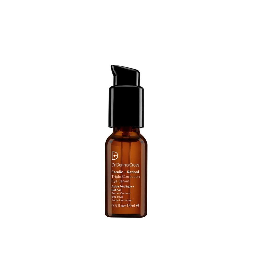 Dr Dennis Gross Ferulic + Retinol Triple Correction Eye Serum: for Wrinkles, Loss of Elasticity, and Rough Texture, 0.5 fl oz Dr Dennis Gross Ferulic + Retinol Triple Correction Eye Serum: for Wrinkles, Loss of Elasticity, and Rough Texture, 0.5 fl oz