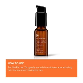 Dr Dennis Gross Ferulic + Retinol Triple Correction Eye Serum: for Wrinkles, Loss of Elasticity, and Rough Texture, 0.5 fl oz Dr Dennis Gross Ferulic + Retinol Triple Correction Eye Serum: for Wrinkles, Loss of Elasticity, and Rough Texture, 0.5 fl oz