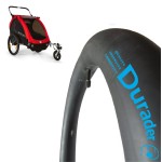 Rear Tube for Burley Honey Bee Bike Trailer and Stroller - 2 Child - Red
