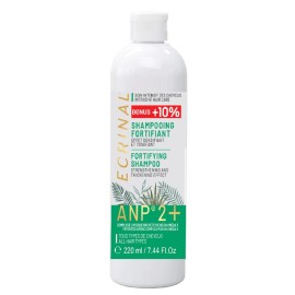Ecrinal Sulfate-Free Fortifying Shampoo with ANP2+ for Strong, Shiny Hair - Restores Volume, Suppleness, and Resistance to Dull, Weak, and Tired Hair - Ideal for All Hair Types and Hair Loss