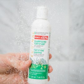 Ecrinal Sulfate-Free Fortifying Shampoo with ANP2+ for Strong, Shiny Hair - Restores Volume, Suppleness, and Resistance to Dull, Weak, and Tired Hair - Ideal for All Hair Types and Hair Loss