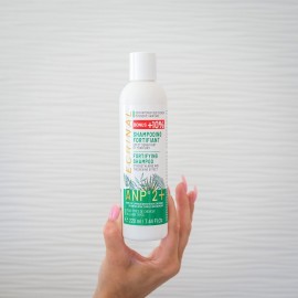 Ecrinal Sulfate-Free Fortifying Shampoo with ANP2+ for Strong, Shiny Hair - Restores Volume, Suppleness, and Resistance to Dull, Weak, and Tired Hair - Ideal for All Hair Types and Hair Loss