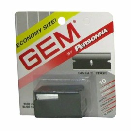 Personna Gem Stainless Steel Single Edge Razor Blades 10 Ea (Pack Of 2) Personna Gem Stainless Steel Single Edge Razor Blades 10 Ea (Pack Of 2)