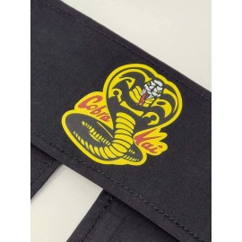Ripple Junction Cobra Kai Headband Karate Dojo Logo Tie Back Costume Accessory Officially Licensed