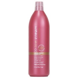 Inebrya Ice Cream Pro-Color Perfect Oro & Diamante Shampoo 33.8oz - Free Starry Lip Plumping Gloss 10 ml