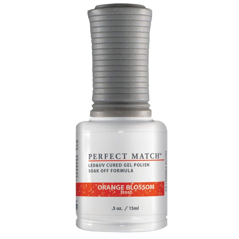 LeChat Perfect Match Gel Polish, Orange Blossom, 0.5 Fl Oz (PMS145) LeChat Perfect Match Gel Polish, Orange Blossom, 0.5 Fl Oz (PMS145)