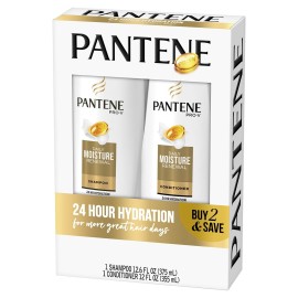 Pantene Daily Moisture Renewal Duo set, 12.6 Oz Shampoo and 12 Oz Conditioner Pantene Daily Moisture Renewal Duo set, 12.6 Oz Shampoo and 12 Oz Conditioner