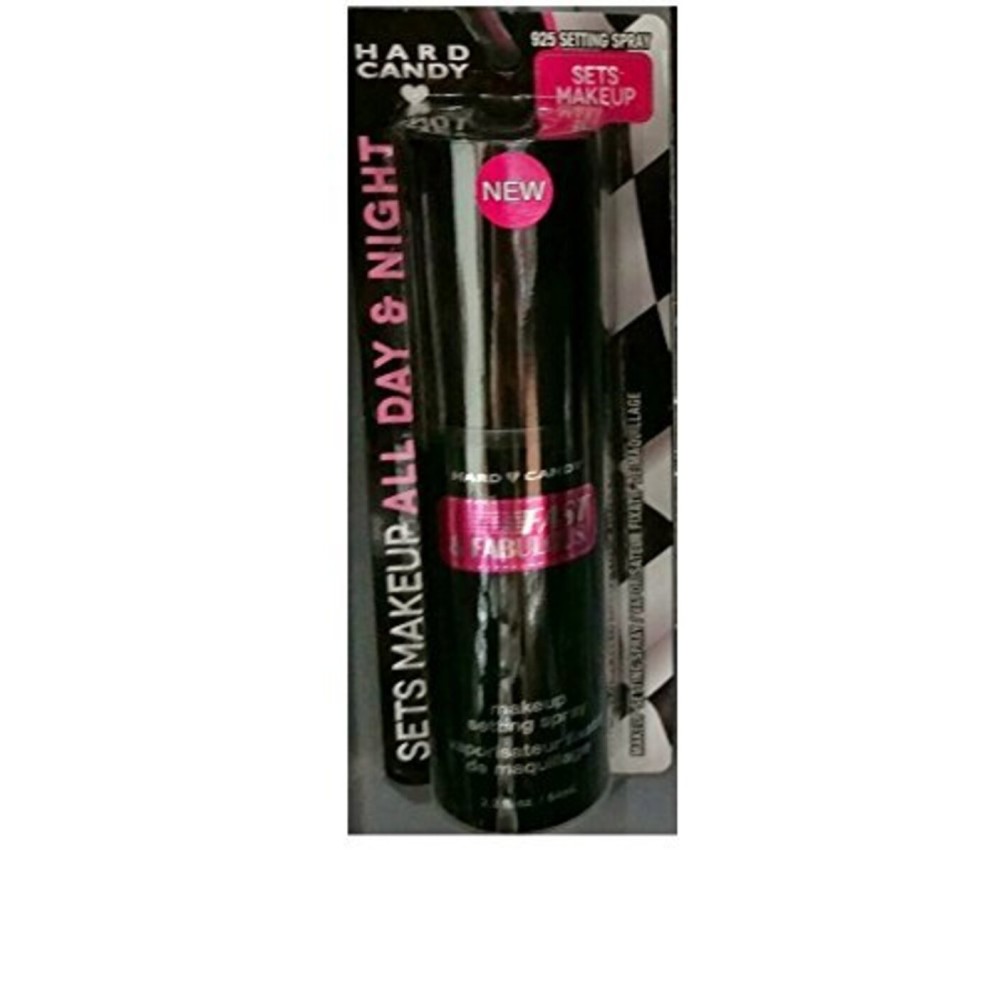 Hard Candy Sets Makeup All Day & Night Setting Spray,  925, 2.2 Fl Oz