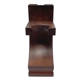 G.B.S Wooden Brush and Shaving Razor Stand, Shave Razor and Shave Brush Storage, Durable Professional Barber Choice Shaving Accessories for Men