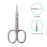 Professional Small Grooming Manicure Cuticle Scissors for Facial Hair, Nail, Moustache, Eyebrow, Eyelash, Nose, Ear, Beauty, Men and Women, Stainless Steel
