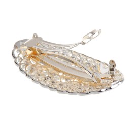 IPINK New Women Pearl Flower Hair Clip Barrette Hairpin