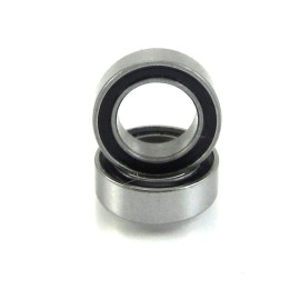 TRB RC 2pcs. 5x8x2.5mm Ball Bearings 440C Stainless Steel Rubber Seals