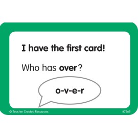 Teacher Created Resources I Have, Who Has Sight Words Game, Grade 1, Multi
