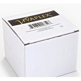 Vivaplex, 6, Amber, 2 oz Glass Bottles, with Black Fine Mist Sprayers