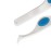 Dritz 818 Soft Grip Tweezers, 4 inches, Silver