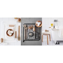 Iris HantverkLovisa Oak and Tampico Fiber Nail Brush