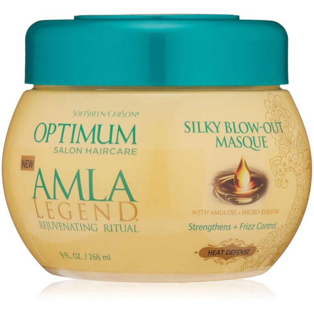 SoftSheen-Carson Optimum Salon Haircare Amla Legend Silky Blow-Out Masque, 9 oz