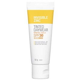Invisible Zinc Tinted Daywear (Medium) SPF 30+ UVA-UVB 50g Invisible Zinc Tinted Daywear (Medium) SPF 30+ UVA-UVB 50g